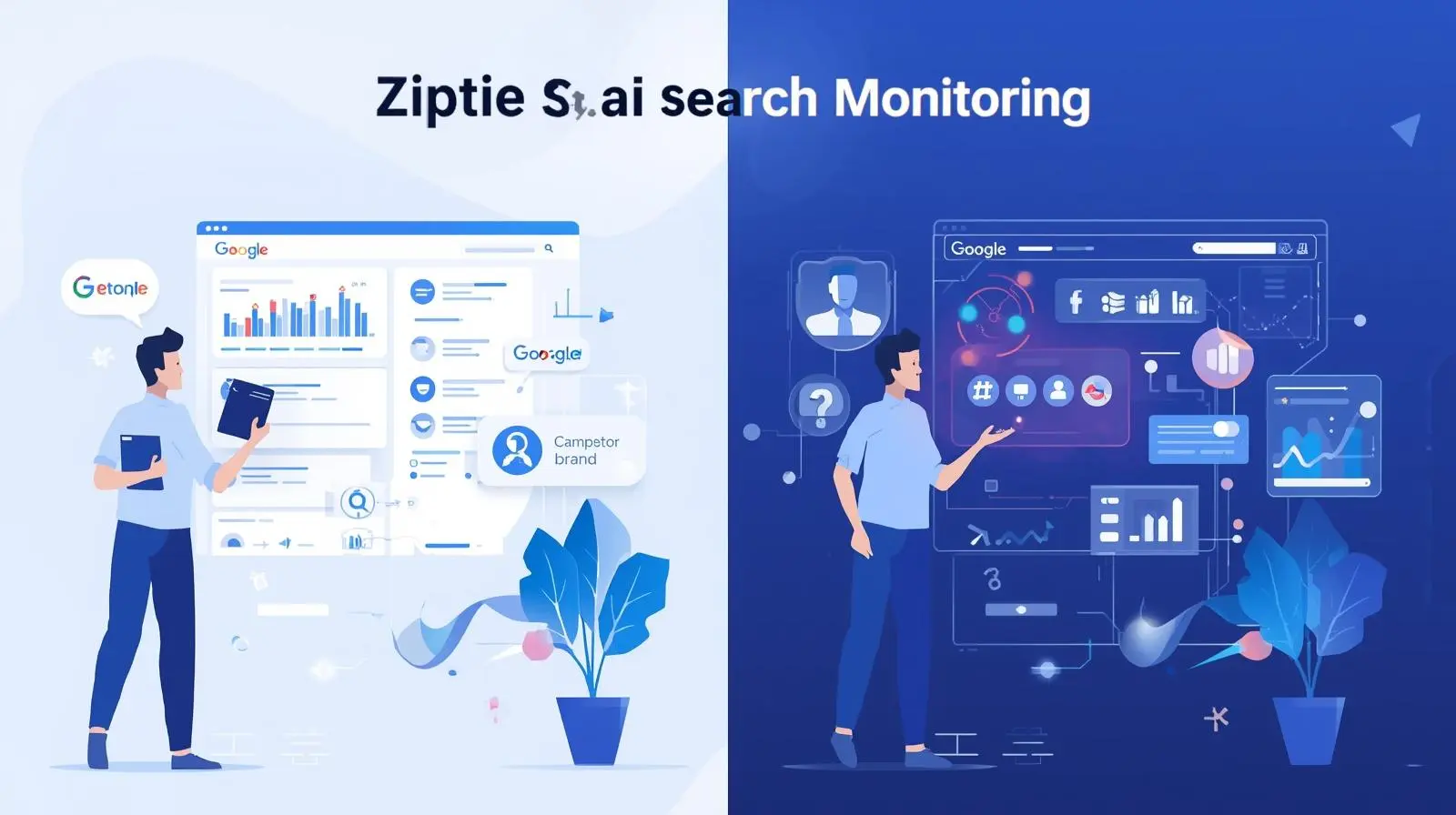 what is the ziptie ai search performance tool