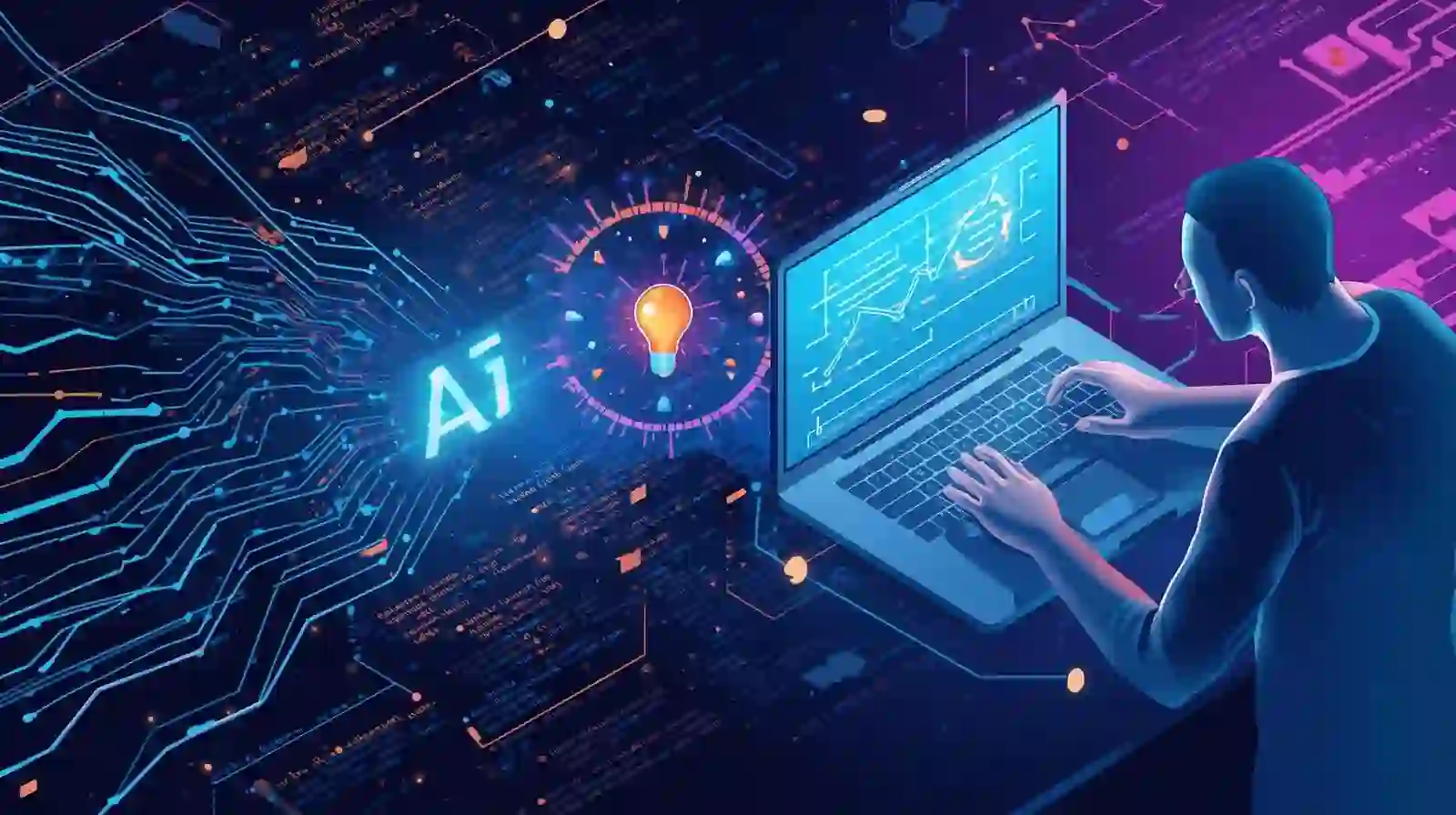 AI writing balanced with human editing