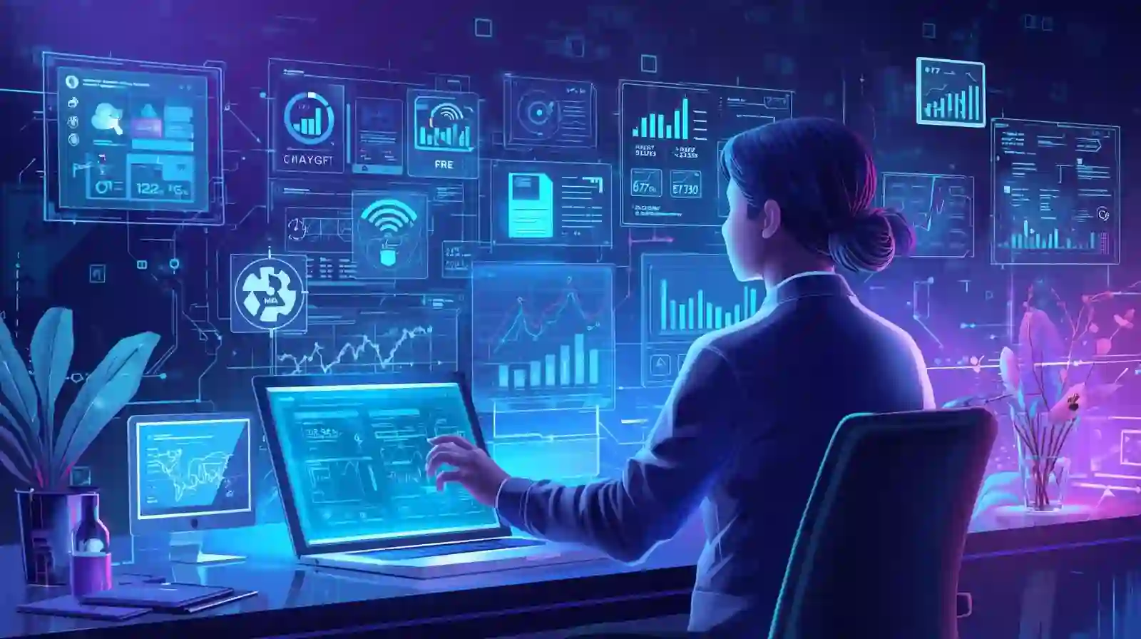 Professional efficiently using multiple AI tools