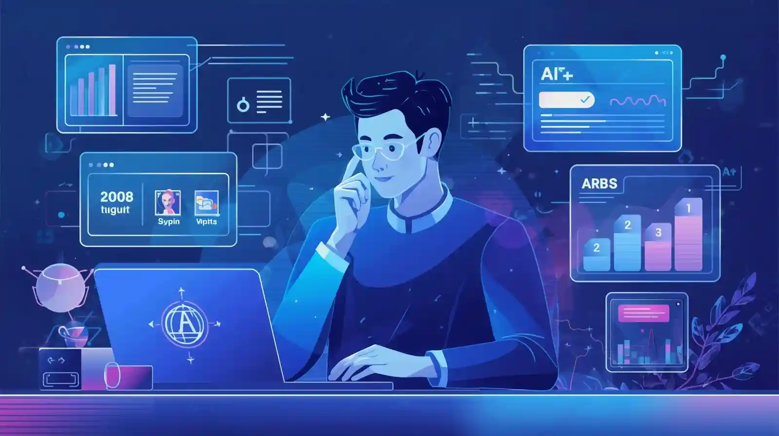AI tools boosting personal productivity workflow
