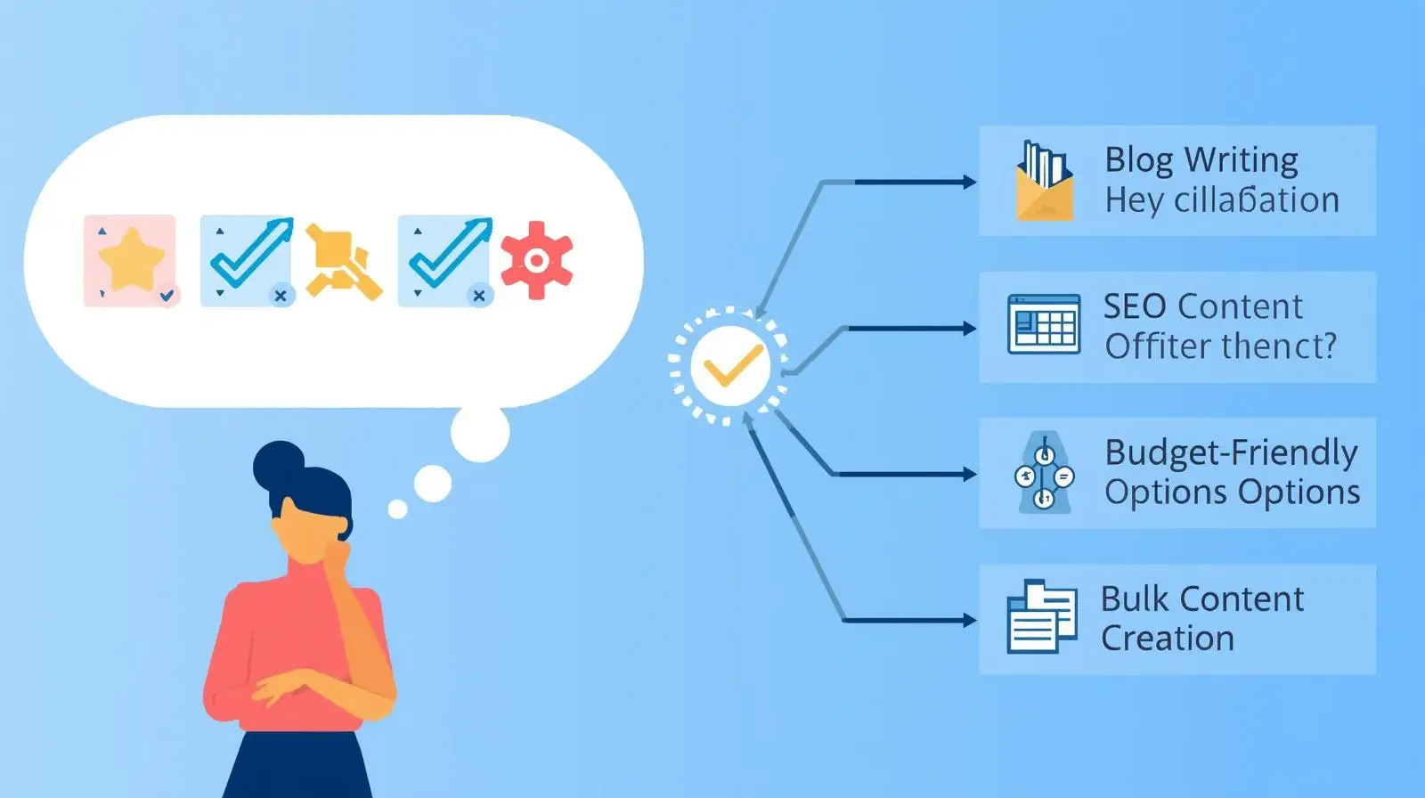 Blogger comparing multiple AI tools