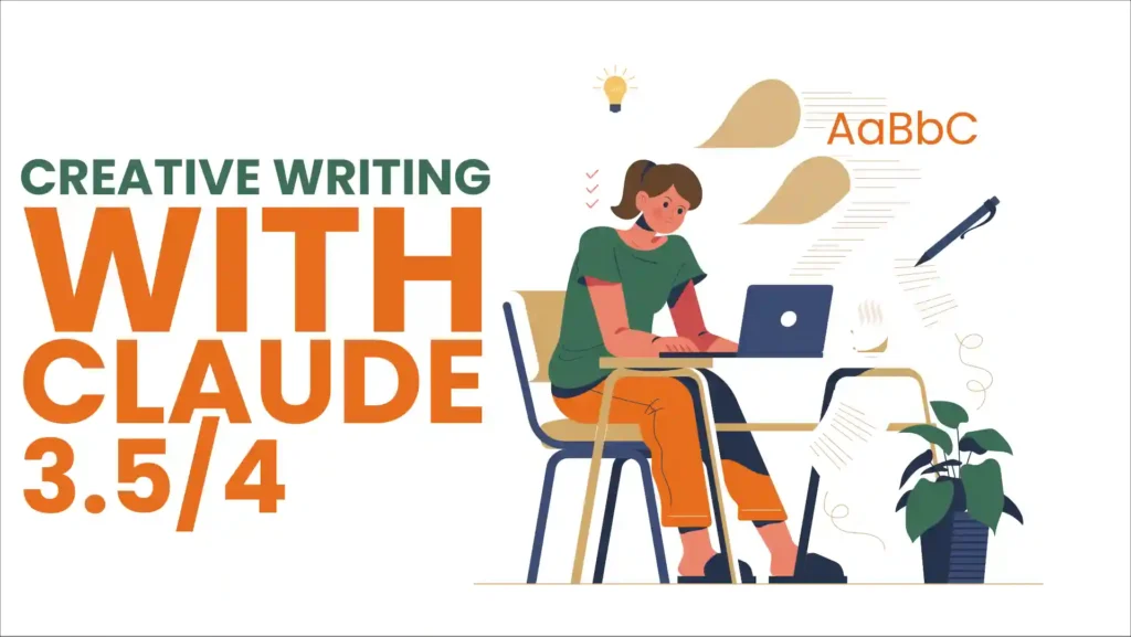 Claude AI generating creative writing