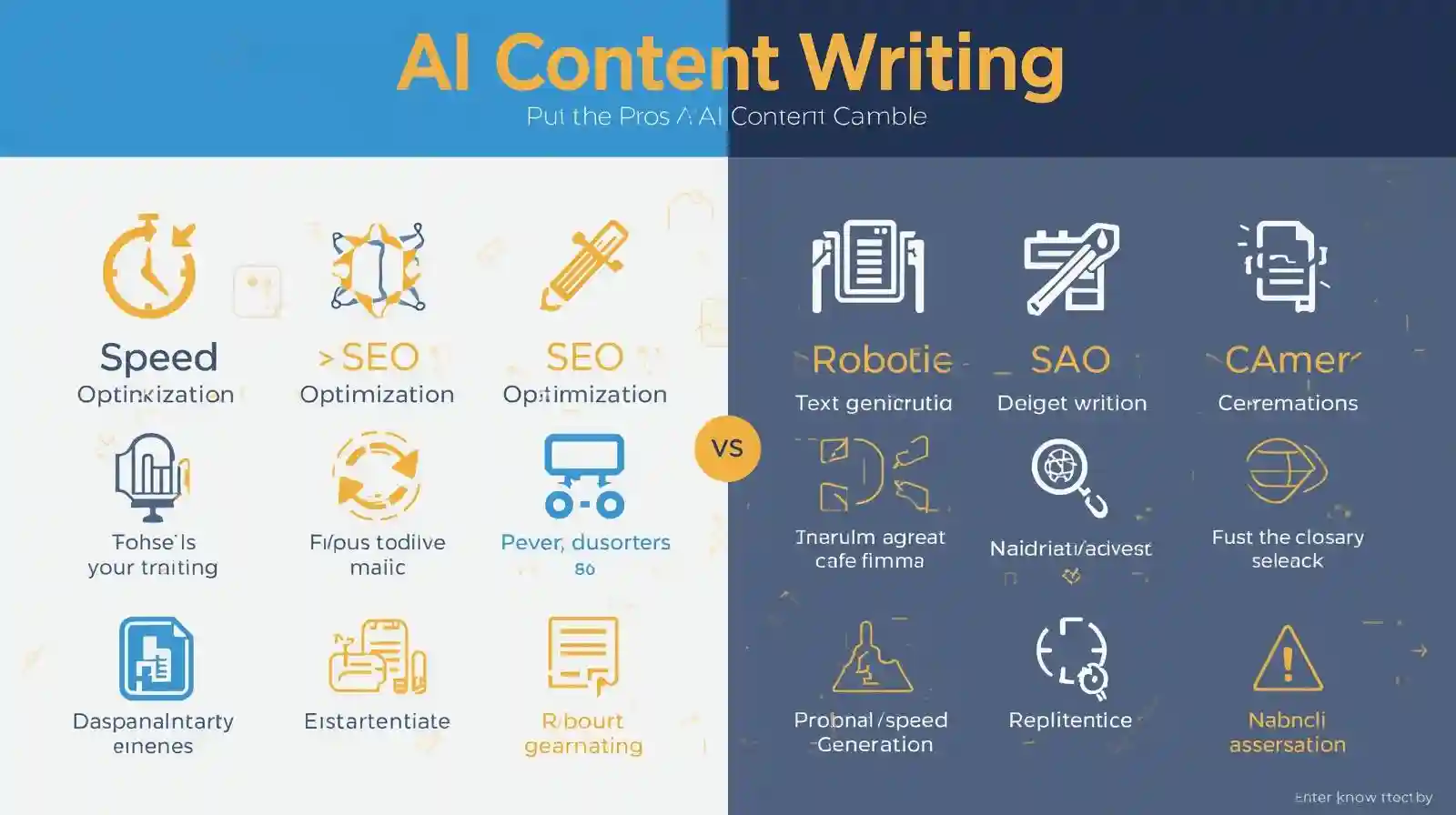 Pros and cons of AI writing