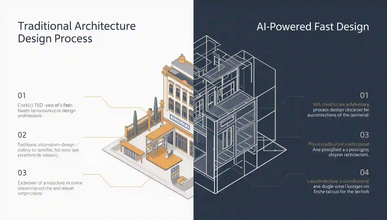 Comparison of traditional and AI-based architectural design workflow