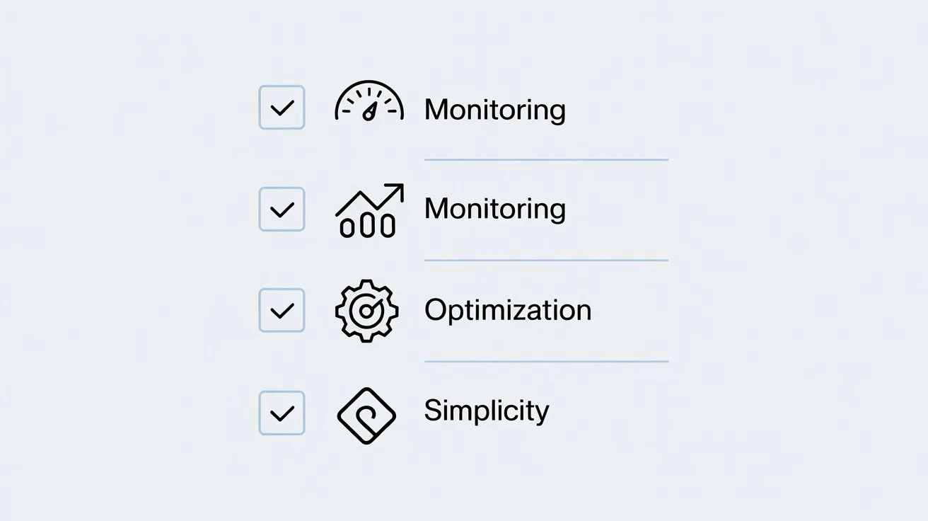 Simple Workflow Monitoring and Optimization Checklist